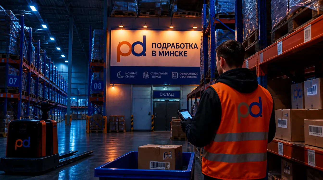 Подработка на складах Минска: Шабаны, Колядичи, Уручье